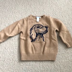 Janie and Jack knit sweater for boys size 4